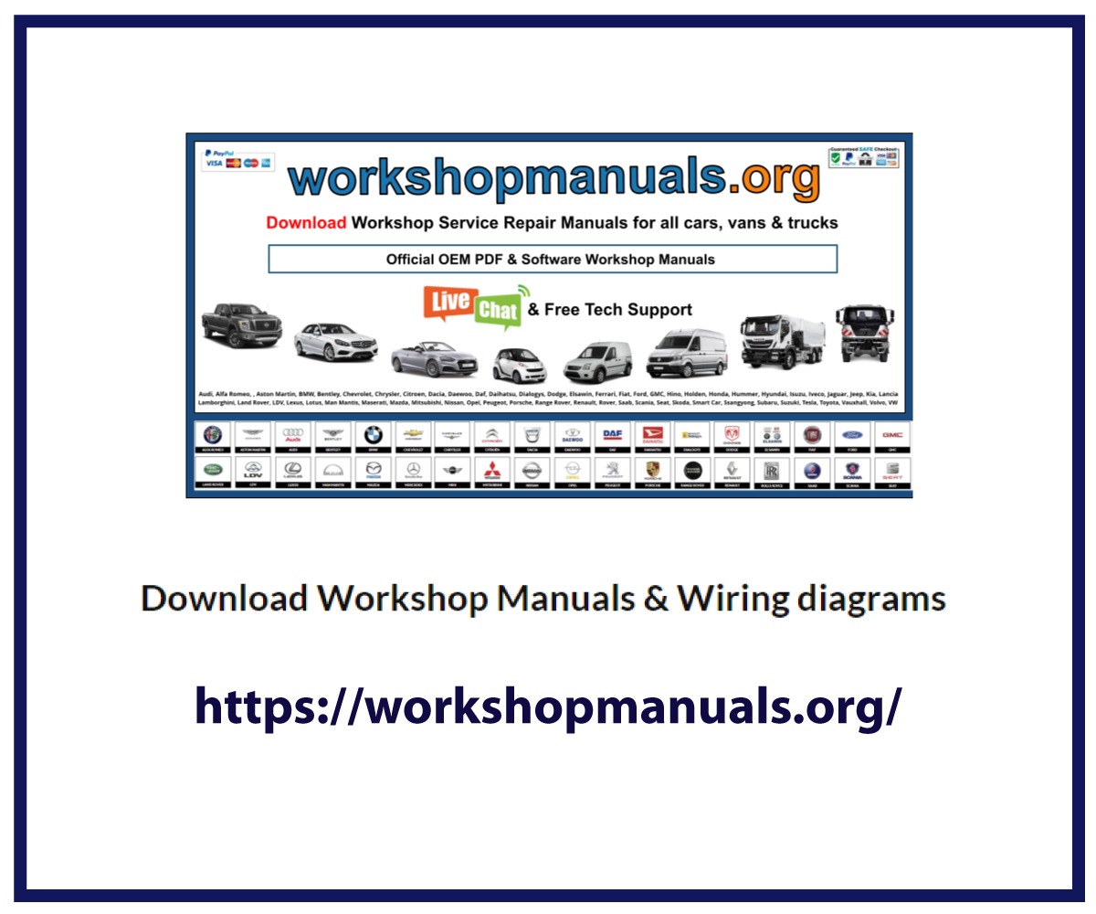 Workshop Manuals